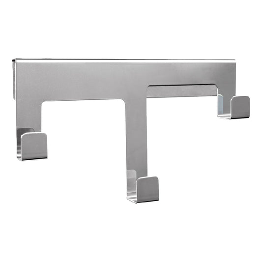 Perchero de acero inoxidable con 3 ganchos